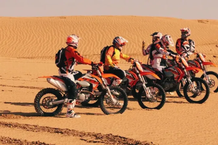 Desert KTM Bike Dubai adventure
