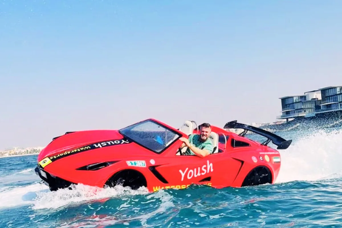 Jet Car Dubai water experience